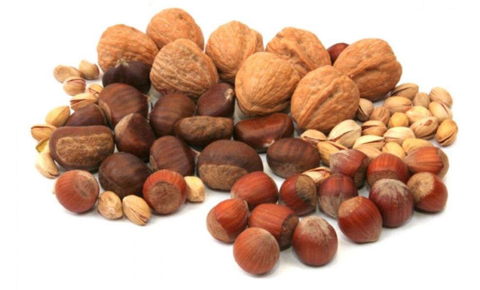 Nuts for increasing male potency